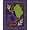 Purple, Pattern 5, variant on ODIKA 8'x10' Washable Area Rug Purple Green Vibrant Abstract Leafy Dynamic Geometric Design with Bold Accents for Living Room, Under Sectional, Family , Durable, Non-Slip