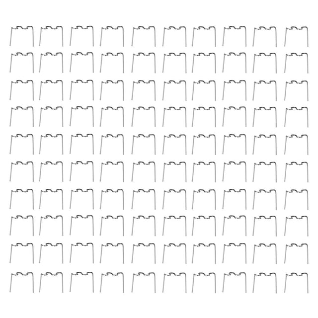 Grapas de grapadora caliente de 100 piezas para kit de soldadura de plástico automotriz (en forma de S-0.8 mm) Likrtyny Para estrenar