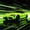 Green Black, variant on Castle Fairy Neon Sports Car Bed Sheets 4pcs for Teens, Light Trail Race King Sheets for Teen Bedroom, Blue Black