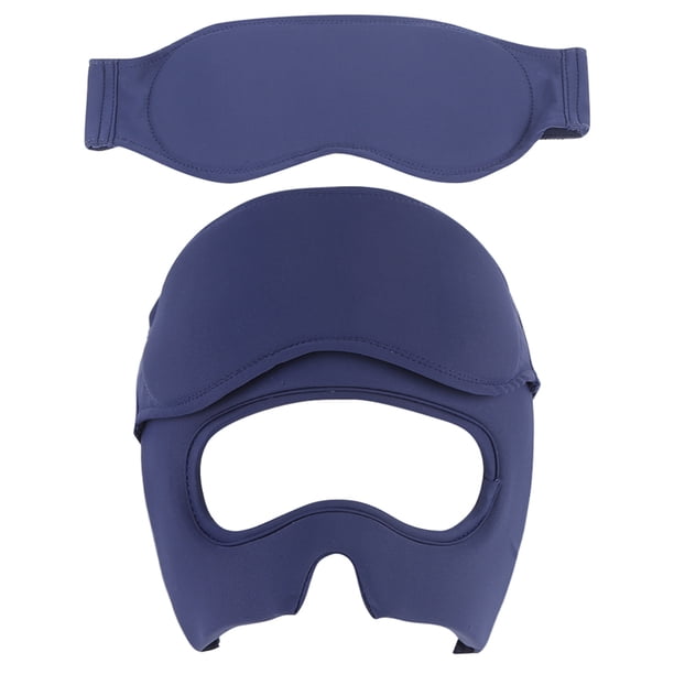 Migraña Ice Head Wrap Dolor Cabeza S Con Máscara Ojos Extraíble para Hombres Y Mujeres