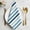 Blue, variant on Aqua Teal Stripe Cloth Napkins, Geometric Grey White Vertical Striped Washable and Reusable Dinner Napkins Set of 8, Table Napkin for Kitchen Party Birthday Wedding Hotel Housewarming 20"x20"