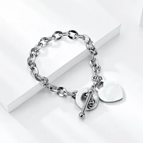 GKNET Europe and America Hot Sell Women's Rose Gold Plated Stainless Steel Bracelets