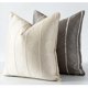 thumbnail image 4 of Fundas de almohada decorativas, fundas de almohada cuadradas con textura, fundas de almohada de jacquard a rayas con cremallera invisible y bordes ribeteados para sofá, sala de estar, dormitorio, 18.0 Namotu CZJJ-ZC52-1, 4 of 6