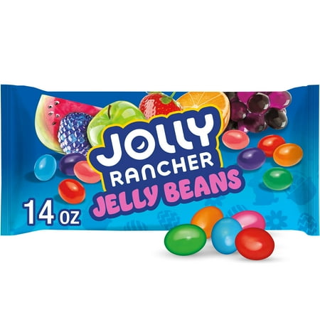 Jolly Rancher Original Fruit Flavored Jelly Beans Easter Candy, Bag 14 oz