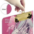 thumbnail image 3 of Acrylic Clipboards with Low Profile Clip, A4 Standard Size 9" x 12.5" File Holder for Writing Drawing, Clip Boards for Doctors Offices, Chinese Dragon Gifts, 3 of 7