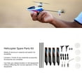 thumbnail image 3 of Kit de Pièces de Rechange Hélicoptère, RC Hélicoptère Accessoire Durable RC Rotor Pales Kit de Pièces pour la Réparation, 3 of 8