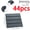 灰色的, variant on Plastic Interlocking Floor Tiles - 44 Pieces Waterproof Outdoor Indoor Floor Tiles for Porches, Poolside, Balconies, Backyards - Easy Installation