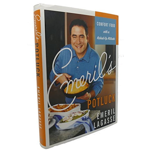 Pre-Owned Emeril's Potluck: Comfort Food with a Kicked-Up Attitude (Hardcover) 0688164315 9780688164317