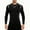 c01Black, variant on USNSM Men's Compression Shirt Athletic Sports Long Sleeve Baselayer Quick-Drying Breathable Running Shirt for Fitness Black L
