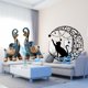 thumbnail image 2 of Arte de pared de metal, decoración del hogar, escultura de pared, estatuas de elefantes de resina modernas, adorno, artesanías coleccionables para, 2 of 8