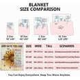 thumbnail image 3 of Yibo Inspirational Gifts for Women Mom Wife Blanket Flannel Soft and Comfortable Anti-static Bed Sofa Blanket, 3 of 7