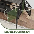 thumbnail image 6 of Uforic 39.4 Inch Dog Crate Furniture with Wheels,Wooden Dog Kennel for Dogs - Gray, 6 of 8