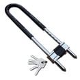 thumbnail image 2 of Cerradura de puerta de vidrio, cerradura en U, cerradura de puerta de tienda, cerradura antirrobo de doble puerta, cerradura en U larga para el hogar, cerradura eléctrica para motocicleta., 2 of 5