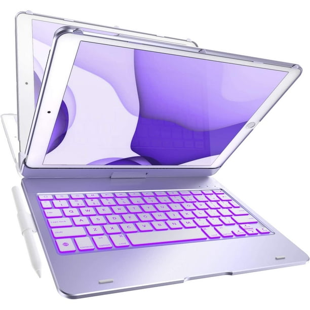 Download iPad Keyboard Case for 10.2-inch iPad 8th Generation (2020), 7th Gen, Air 3, Pro 10.5 - 10 Color ...