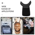 thumbnail image 3 of unbranded Almohada Para Lavado De En Salón Con Soporte Ajustable Y Material PVC Resistente Color Negro, 3 of 8