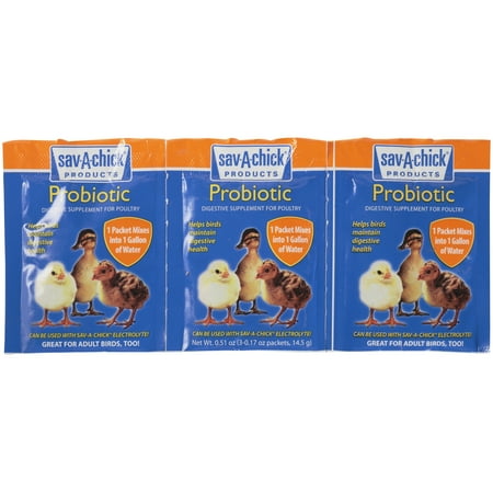 UPC: 0616368403799 | Save-A-Chick® Products Probiotic Poultry Digestive Supplement 3- 0.17 oz. Pack