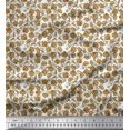 thumbnail image 1 of Soimoi Poly Georgette Fabric Flower Artistic Decor Fabric Printed Yard 52 Inch Wide, 1 of 3