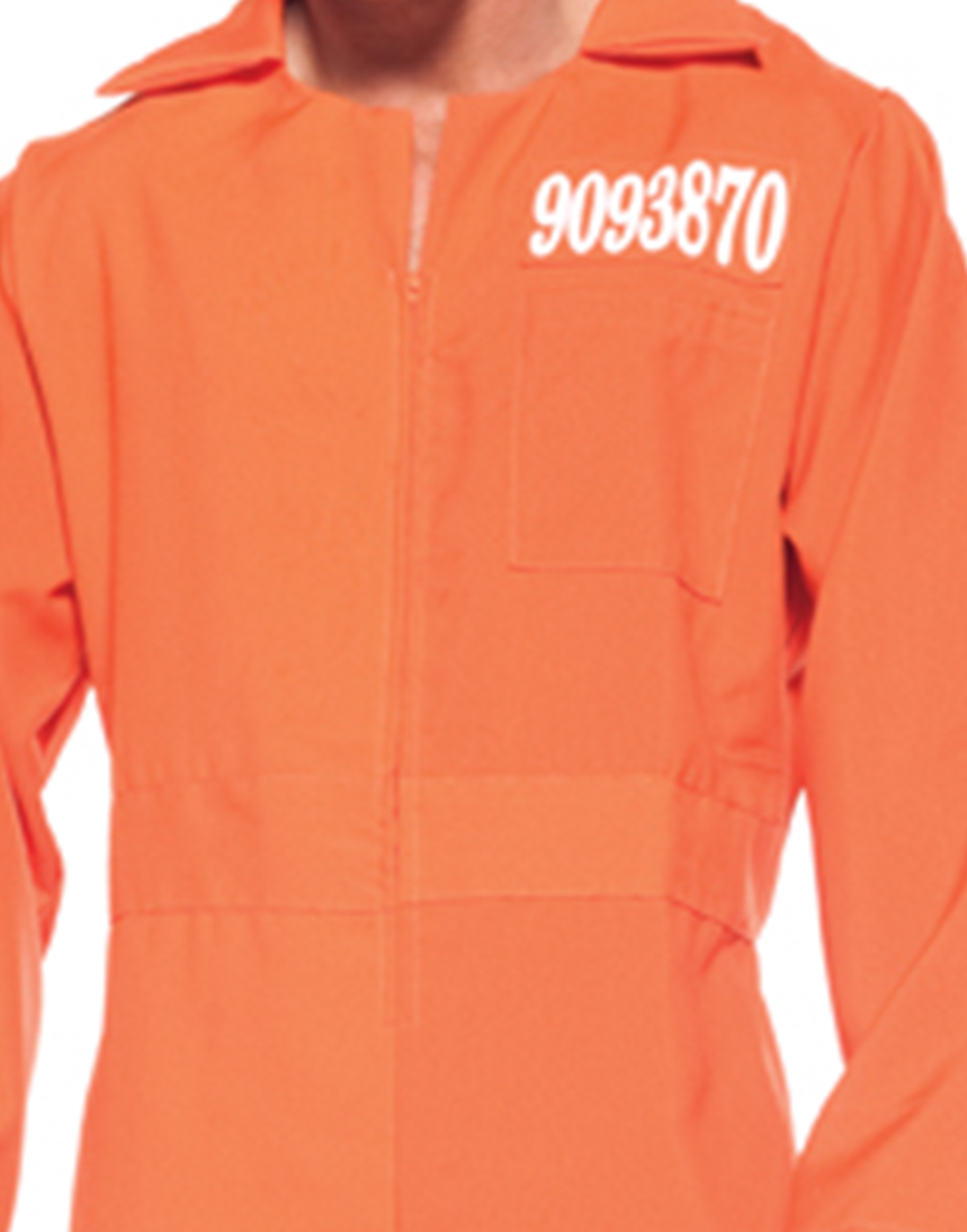 Underwraps Adult Orange Jumpsuit Costume - One Size - image 2 of 4
