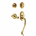 thumbnail image 4 of Grandeur 833125 Newport Solid Brass Rose Right Handed Keyed Entry Single Cylinder, 4 of 5