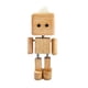 thumbnail image 2 of Figura de hombre de madera temblorosa Figura tambaleante Pies temblorosos Muñeco de hombre de madera Escritorio marrón claro 85 cm, 2 of 8