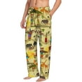 thumbnail image 2 of Balery Men'S Ethnic African Pants,Sleepwear Pants,Pajama Pants,Pj Bottoms Drawstring And Pockets-Small, 2 of 9