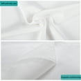 thumbnail image 3 of Flxxie Satin Pillowcases with Hidden Zipper for Hair and Skin, Breathable Cooling Pillow Cases, White, Standard 20"X26", 2 Pack, 3 of 6