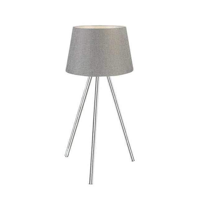 Xtricity - Modern Table Lamp, 19.7" Height, From the Bruce Collection, Gray