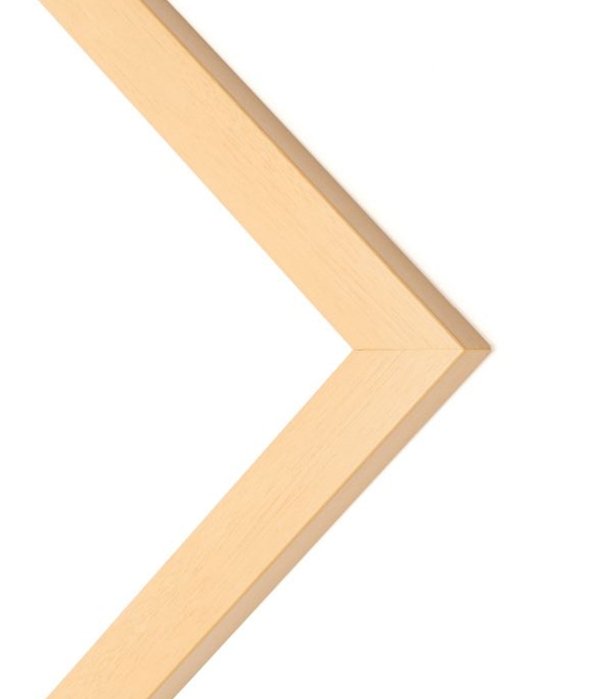 18x24 Flat Oak Wood Frame - "The Edge" Thin - Great for Posters, Photos, Art Prints, Mirror, Chalk