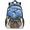Black, variant on Large Yin Yang Fish Laptop Backpack, 18 Inch Fishes Travel Backpack for Men Women, Work Business Computer Casual Daypack