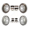 thumbnail image 1 of Transit Auto Front Rear Coated Disc Brake Rotors and Semi-Metallic Pads Kit for Car Chevrolet Camaro LT LS KGF-101951, 1 of 11