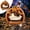 B, variant on Clearance! Zguuel 3D Layered Wooden Pumpkin Cute Greenhouse Scene Tabletop Sign Fall Halloween Farmhouse Decor with Stand for Mantel Shelf Home