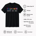 thumbnail image 6 of Equality Hurts No One Graphic T-Shirt, Unisex Classic Fit Pride Tee, 6 of 9