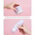 thumbnail image 2 of Micebay Travel Bottles for Toiletries 8 Pack, Travel Size Toiletries, Tsa Approved Travel Size Containers 3oz, with Travel Essentials Clear Bag, Leak Proof Silicone Squeezable Creams Jars, 2 of 9