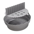 thumbnail image 4 of Bandeja Plegable de Silicona Strade Fareast Limited para Freidora de Aire Gris, 4 of 8