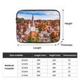 thumbnail image 3 of Beautiful Autumn View of The Town Portable Laptop Sleeve Compatible with MacBook Air Notebook Computer Case for Men Women College School Students, 3 of 7