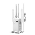 " Your WiFi Signal Range With Our 1200M Band 5G WiFi Repeater Say