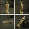thumbnail image 5 of Porte-clés Antique Virgin Mary Pendentif Statue Porte-Clés Pendentif en Laiton Porte-Clés en Laiton, 5 of 5
