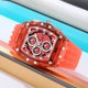 thumbnail image 4 of YiJuHui Men's Chronograph Watch Waterproof Business Casual Wristwatch with Luminous Hands, Quartz Movement, Stainless Steel Case Back, Silicone Strap for Daily Wear, Office, and Formal Occasions, 4 of 8