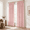 Baby Pink-40"W x 84"L (Pack of 2), variant on Cream 40"W x 120"L (Pack of 2) Triple Pinch Pleated Light Filtering Curtain Panels