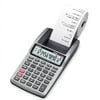 Casio, CSOHR8TMPLUS, 12-Digit Portable Printer Calculator, 1 Each, Light Gray