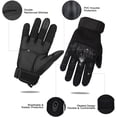 thumbnail image 4 of Guantes tácticos, guantes militares de pantalla táctil con nudillos duros para caza, tiro, senderismo, Airsoft, Camping, Paintball, entrenamiento militar MFZFUKR CPB-DE-HJJ-137-3, 4 of 5