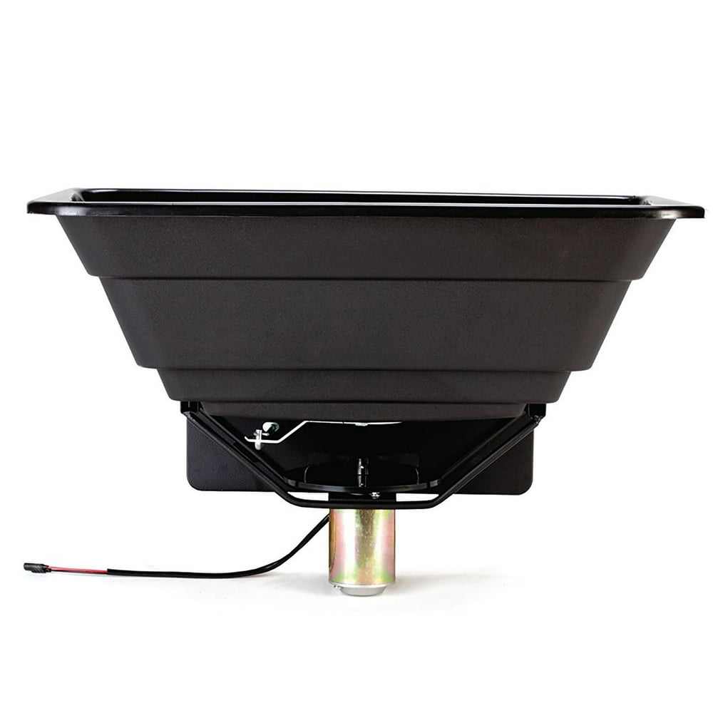 Moultrie Feeder ATV Food Plot Spreader Seeder w/ Plastic Tapered Hopper