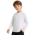 thumbnail image 2 of Fancifize Boys Summer Workout Tshirts Casual Crewneck Long Sleeve Shirts Kids Dry Fit Pullover Tops 4-16 Years, 2 of 5