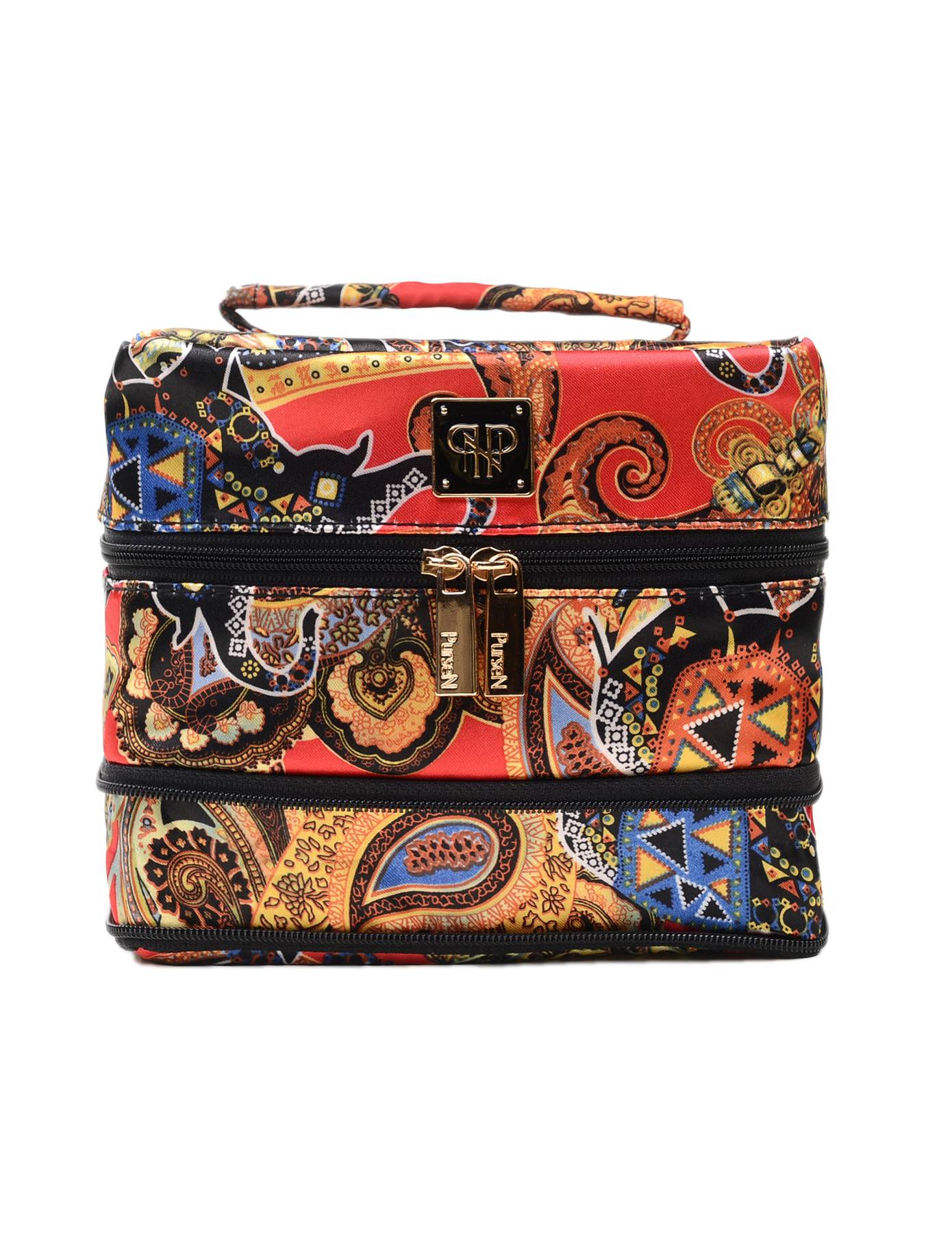 PurseN Tiara Jewelry Case Travel Organizer Large Vacationer Clear Pouch