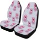 thumbnail image 1 of ABPHQTO Juego de 2 fundas para asientos de coche Cute Cartoon Sloth Universal Auto Asientos delanteros Protector para coche, SUV sedán, camión, 1 of 3