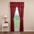 Burlington 52" X 63" Window Curtain Five Piece Curtain And Valance Set