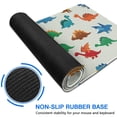 thumbnail image 6 of Long Mouse Pads for Desk,White Cartoon Dinosaurs Pattern Desk Mats on Top Of Desks, Desk Mouse Pad Extra Large with 3mm Non-Slip Base and Stitched Edge for Gaming,Office,Work,Home 31.5"x15.7", 6 of 6