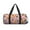 Fruit, variant on Forest Elf print Round Travel Duffel Bag is a foldable gym bag with an inner pocket, perfect for travel sports