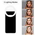 thumbnail image 2 of Luz portátil con clip para selfies con 36 LED para fotografía con smartphone y cámara de vídeo, 2 of 5