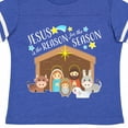 thumbnail image 4 of Inktastic Jesus is the Reason for the Season Christmas Nativity Boys or Girls Toddler T-Shirt, 4 of 5